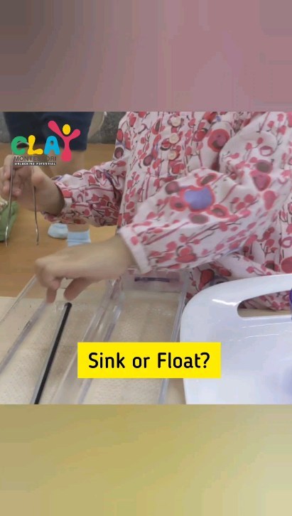 🌊🚣‍♀️ "Why do some things sink and others float?" That's the question we explored with our little learners at Clay Montessori preschool today!💡👦👧

As you can see in this video, the children had a blast experimenting with different objects on a tray filled with water. 🌊🤩 They placed objects and watched to see which items sank to the bottom and which ones floated to the surface. 

Not only was this a fun activity, but it was also a great way to teach our young students about the concept of buoyancy and density. 💡👨‍🏫 By observing the behavior of different materials in water, they gained a deeper understanding of why some objects sink and others float. 🤔🌊

We're so proud of our little scientists and can't wait to see what other experiments they'll conduct in the future! 🧪🔬👨‍🔬

#claymontessori #montessori #earlylearning #earlychildhood #earlchildhoodeducation #preschools #handsonlearning #mumbai #scienceexperiment #sciencewithkids #Matunga #Wadala #sion#Dadar #parel #toddlers #toddlersofinstagram #toddlersexperiments #conceptlearning