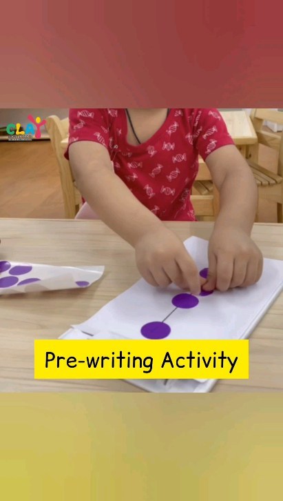 🌟 Sparking Early Learning Adventures at Clay Montessori! 🏫❤️ Our curious little learners embarks on a journey of pre-writing skills, mastering the art of sticking stickers on a straight line. 🎨🖍 This enchanting activity isn't just about fun—it's a carefully crafted Montessori experience designed to nurture fine motor skills, promote finger isolation, and foster unwavering focus and concentration in our little ones. 💫

At Clay Montessori, every moment is a chance for growth and discovery. We are passionate about cultivating a love for learning in our young minds, empowering them to reach their fullest potential. 🌱✨

Through our carefully curated Montessori curriculum, we offer an environment where independence is encouraged, creativity is celebrated, and the joy of exploration knows no bounds. 🌈🔍 Our little learners are inspired to become confident problem solvers, critical thinkers, and compassionate individuals. With us, education becomes an exhilarating adventure!

🚀 Ready to witness the Montessori magic unfold? Enroll your child today and embark on a transformative journey that lays the foundation for a lifetime of success. Let's nurture a love for learning together! 🌟

#claymontessori #montessori #prewriting #prewritingskills #finemotorskills #finemotoractivity #focus #concentration #toddlers #preschools #admissionopen #Matunga #mumbai #sion #Wadala #parel #sewree #Dadar #mumbaimom #momsofmumbai #momsofinstagram #dadsofinstagram