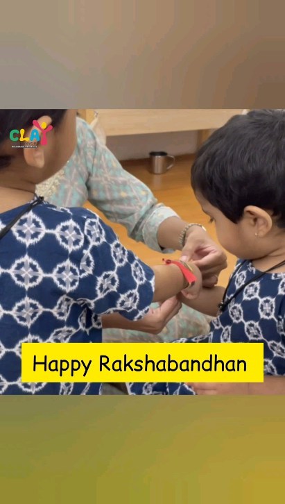 🌿 In our Rakhi celebration, the magic wasn't just in the rakhis; it was in the bonds they symbolize. Little hands, guided by curiosity and gleeful excitement, embarked on a journey of cultural discovery as they tied these threads of love. 💕

🎉 Witnessing the pure joy of toddlers participating in this cherished ritual, as rakhis were tied around their wrists, is nothing short of heartwarming. Our preschool isn't just a place of learning; it's a sanctuary where cultural values thrive, even in our tiniest learners. 🌍

👫 The significance of Raksha Bandhan isn't lost on these young minds – it's a lesson in love, protection, and the beauty of relationships. As they tie these rakhis, they're weaving not just threads, but also memories and an understanding of our diverse and rich heritage.

🌸 These cultural connections shape our toddlers into global citizens with deep-rooted values. At Clay Montessori, we believe that embracing traditions enriches their educational journey, allowing them to grow into compassionate, culturally-aware individuals. 🌟

Let's keep nurturing curiosity, compassion, and cultural unity in our little ones, one rakhi at a time!

#claymontessori #montessori #preschools #earlyyearseducation #happyrakshabandhan #rakshabandhan2023 #rakhi #celebration #festivities #indianfestival #Matunga #mumbai #sion #Dadar #Wadala #toddlers #mumbaimoms #momsofinstagram #dadsofinstagram