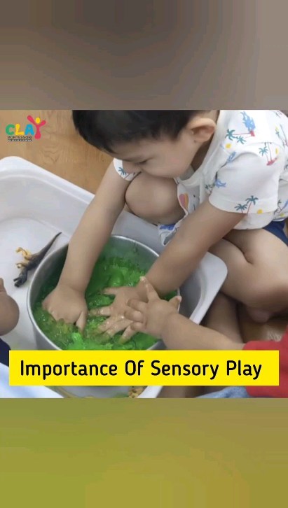 Sensory play is crucial for toddlers development.
⭕It engages their senses and promotes cognitive, physical, and social skills.
⭕Sensory play stimulates the brain and enhances learning abilities.
⭕It allows toddlers to explore their surroundings and develop their creativity.
⭕Sensory play helps with sensory integration and regulation.
⭕It promotes fine and gross motor skills development.
⭕It encourages problem-solving and critical thinking.
⭕sensory play fosters language and communication skills.
⭕It supports emotional development and self-regulation.
⭕Sensory play is fun and enjoyable for toddlers, enhancing their overall well-being.

#claymontessori #sensoryplay #sensory #sensoryactivity #montessori #earlchildhoodeducation #mumbai #earlylearning #Matunga #sion #Wadala #Dadar #sewree #momblogger #momofinstagram #parenting #toddlers #toddlersofinstagram #toddlerslife