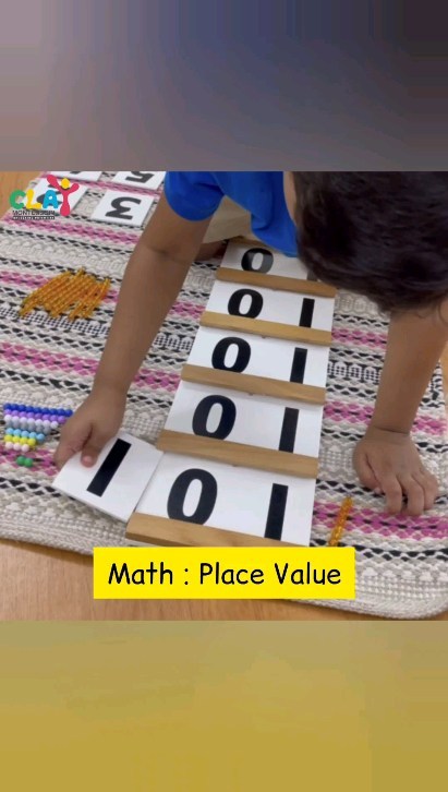 "Montessori teen beads & boards are hands-on math tools that make learning numbers engaging. They provide a visual, tactile way to understand quantity, place value, and build a strong math foundation. Through play, kids transition from concrete to abstract thinking, promoting independent learning and critical thinking. This multi-sensory approach fosters long-term retention and a love for math. 🧮✨ 
#claymontessori #MontessoriMath #LearningThroughPlay" #montessori #montessorilearning #placevalue #numberbonds #loveformath #mumbai #Matunga #Preschools #montessorimatunga