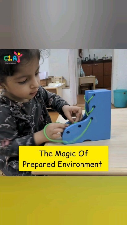 🌱 Embracing the Essence of Montessori: Nurturing Independent Explorers 🌱

Welcome to Clay Montessori Preschool, where we believe in the power of simplicity and purposeful learning. At Clay Montessori, we understand that children thrive in an environment carefully designed to meet their developmental needs and foster their innate curiosity.

🎨 Our Prepared Environment: A Gateway to Exploration and Concentration 🧩

Gone are the days of overwhelming toy aisles and flashy distractions. We prioritize a thoughtfully curated environment, where each material has a purpose, allowing children to engage in activities that align with their interests and encourage their unique abilities. Our dedicated educators guide young minds towards self-discovery, helping them cultivate a lifelong love for learning.

🌟 Unlocking Independence: Empowering Young Learners 🚀

We empower children to take ownership of their learning journey by offering a rich selection of activities that promote independence and encourage self-motivation. Through our Montessori-inspired approach, children develop essential life skills, critical thinking, problem-solving abilities, and resilience, preparing them for a successful future.

🌿 Fostering Concentration: Unleashing the Power of Focus 🌼

In our serene learning environment, children are supported in building their capacity for deep concentration. With purposeful activities designed to capture their attention, young learners develop their ability to focus, honing an essential skill that will serve them throughout their educational and personal lives.

🌎 Clay Montessori Preschool: Where Passion Meets Purpose 🌍

Join our community, and witness the transformative impact of a Montessori education. At Clay Montessori, we foster a love for learning, encouraging children to become confident, independent, and compassionate individuals, ready to make a positive difference in the world.

#ClayMontessori #MontessoriEducation #ChildDevelopment #IndependentExplorers #NurturingCuriosity #UnlockingPotential #futureleaders #preparedenvironment #mumbai #montessoripreschool #mumbaimontessori #Matunga #sion #Wadala #parel #sewree #mumbaimom