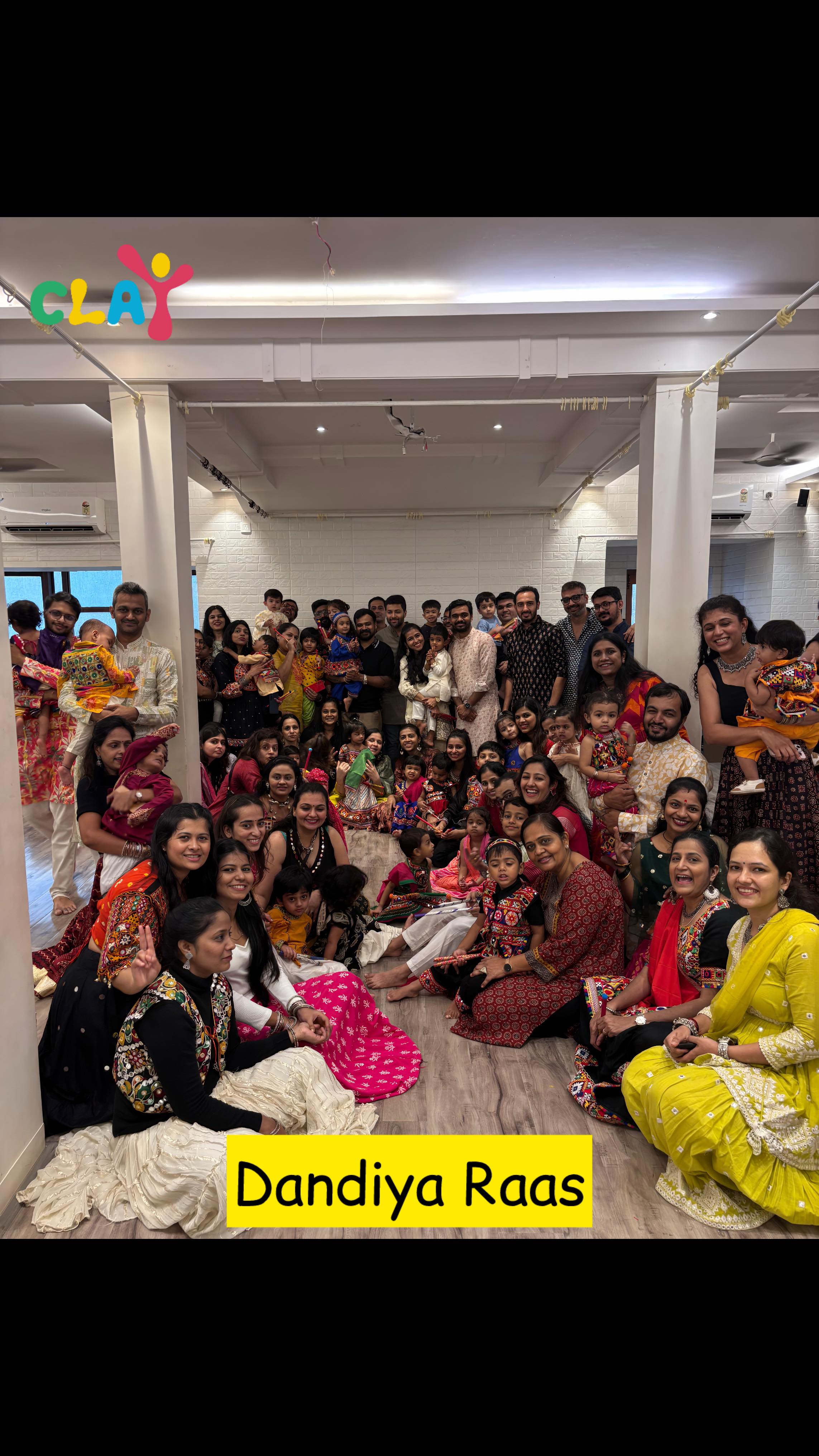 ✨ Our little ones twirled, clapped, and celebrated the joy of Navratri with their parents at Dandiya raas today. A morning filled with colors, rhythm, and togetherness! ✨ #claymontessori #NavratriWithKids
#MontessoriCelebration
#ClayMontessori #DanyarajFunction
#DandiyaWithToddlers #Navratri2025
#FestivalsInSchool
#MontessoriLife #PreschoolCelebrations
#GarbaWithKids #NavratriJoy #matunga #dadar #parel #sion #sewri #mumbaipreschool [Navratri celebration with kids, Montessori Navratri event, Dandiya with toddlers, Navratri in Montessori school, Navratri 2025 kids event, Garba celebration preschool, Montessori India Navratri]