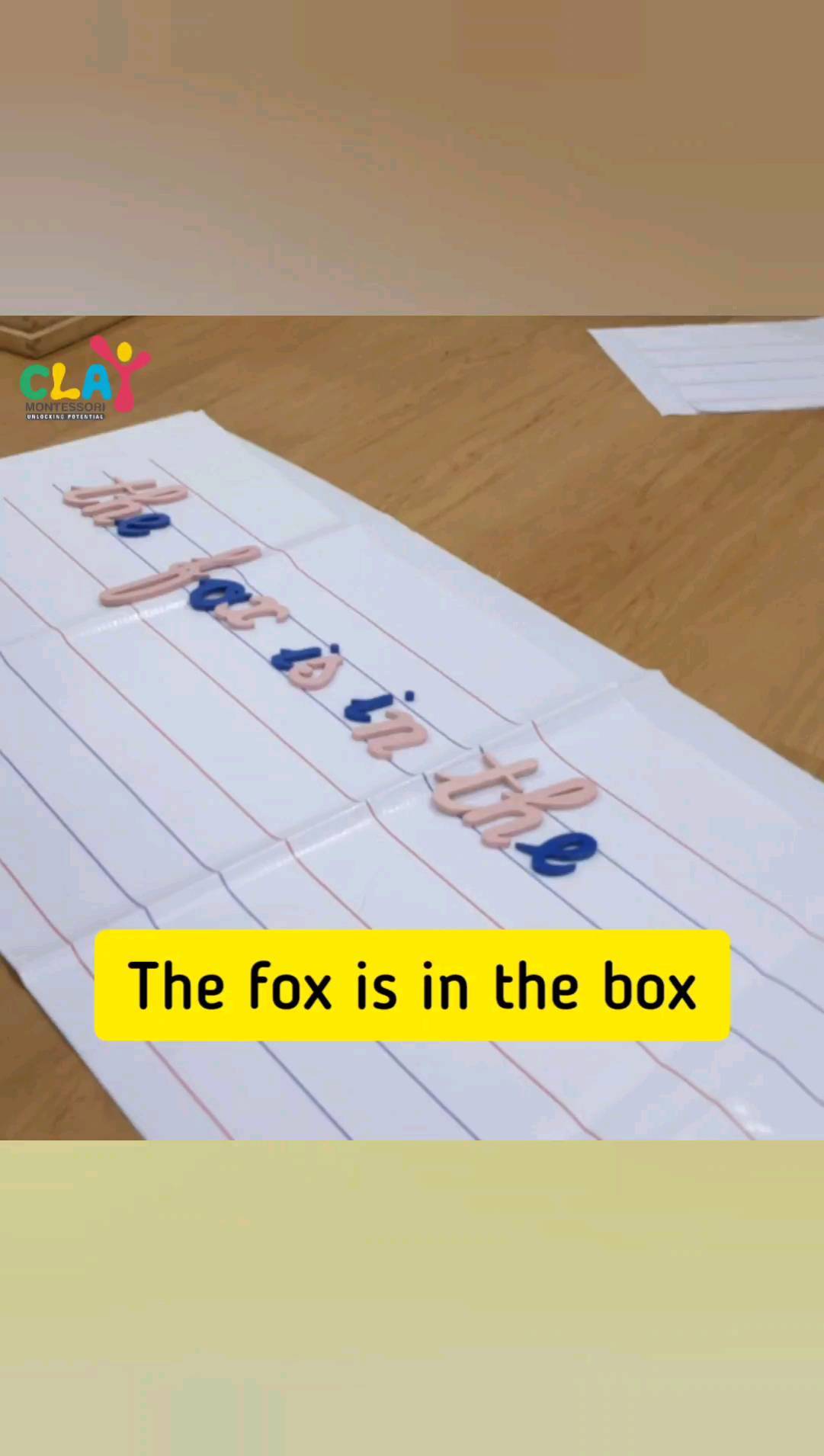 The key purpose of the Moveable Alphabet is to prepare children for writing, reading, and spelling. The child's use of the material progresses from single words, to phrases, and eventually to stories. In this way, the Moveable Alphabet teaches children how to symbolize their own thoughts, and begin to write creatively.

#montessorilanguage #montessori #languagedevelopment#phonics#english
#mumbai #Matunga #parel #Dadar #Wadala #sion #sewree #momblogger #mominfluencer #mumbaimomblogger #mumbaimominfluencer #mumbaimom #indianmomblogger #indianmominfluencer #preschools #preschoolactivity #writing#reading #phonicsfun