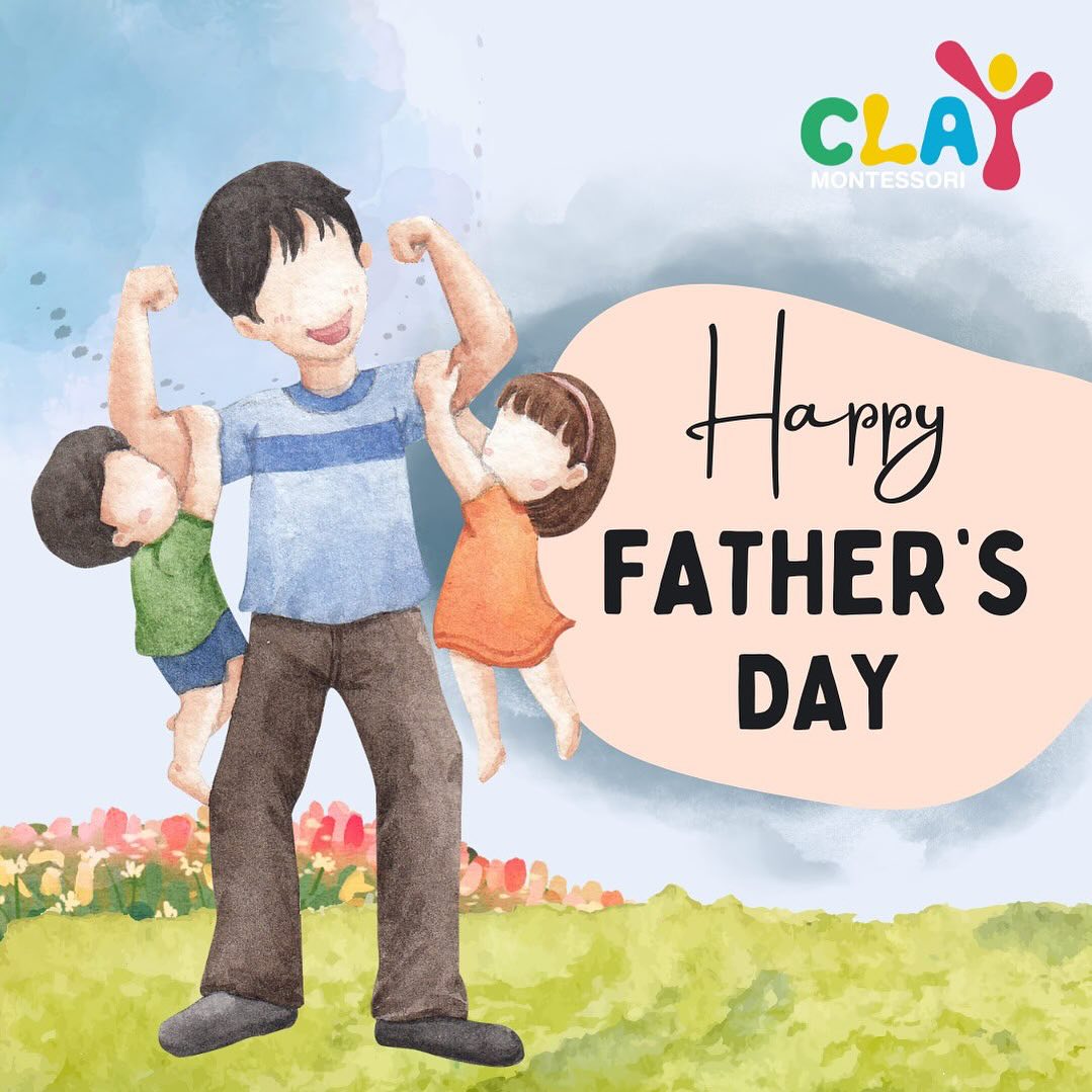 Happy Father’s Day to all the amazing dads from Clay Montessori! Your love, support, and dedication make a world of difference in your children’s lives. Today, we celebrate you and the special bond you share with your little ones. Enjoy your day! 💙 #HappyFathersDay #ClayMontessori #DadLove #MontessoriFamily #father #dad #dadsofinstagram #dads #family y