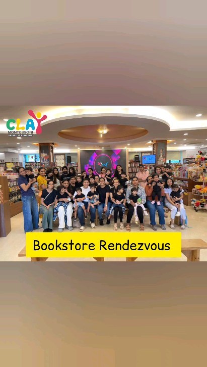 Our little maestros at Clay Montessori embarked on a captivating odyssey of knowledge, imagination, and pure unadulterated fun. 🚀🌠 Amidst the shelves laden with tales from around the world, our toddlers' eyes gleamed with excitement as they embarked on a treasure hunt for stories waiting to be unveiled. 🕵️‍♂️📚

🌟👋 Join us in reliving the exhilarating escapade that was our recent bookstore expedition, a day etched in the storybook of Clay Montessori's vibrant journey! 📖✨

At Clay Montessori, we firmly believe in the transformative power of early reading. Through this escapade, we weaved the essence of Montessori's educational philosophy into every moment, nurturing independent thinkers, inquisitive minds, and ardent lovers of learning. 🌱🌠

As we reflect on this delightful chapter, we invite you to celebrate with us the joy of nurturing young minds and kindling the flame of knowledge. Stay tuned for more enchanting chronicles from Clay Montessori's world of exploration and growth! 🚀📚
#claymontessori #preschools #fieldtrip #bookstorevisit #montessori #mumbai #Matunga #sion #Wadala #Dadar #moms #dads #bookstagram