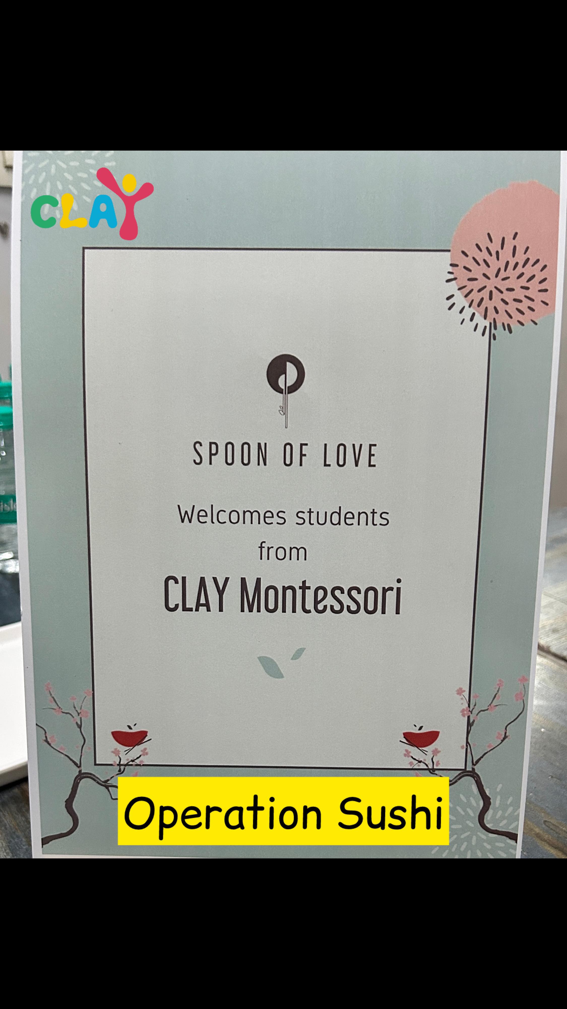 Our curious little chefs from Clay Montessori had a delightful hands-on experience rolling their very own sushis inside a bustling cloud kitchen — with their proud parents right beside them!
Learning through doing, bonding through creating, and tasting the joy of discovery — Montessori magic in motion 💫  Thank you @spoonofloveforyou for this amazing experience.

#ClayMontessori #SushiMakersInTheMaking #MontessoriInMumbai #ToddlerChef #LittleFoodies #MontessoriFieldTrip #SushiMaking #CloudKitchenVisit #ParentChildBonding #MontessoriExperience #LearningByDoing #SushiRollFun #ExperientialLearning #MontessoriMoments #MumbaiKidsActivities #MontessoriPreschool #matunga #dadar #wadala #sion #parel #sewree [Montessori sushi workshop, Montessori field trip Mumbai, cloud kitchen visit preschool, toddler sushi making, experiential learning for toddlers, parent-child bonding activity, unique preschool trips Mumbai]