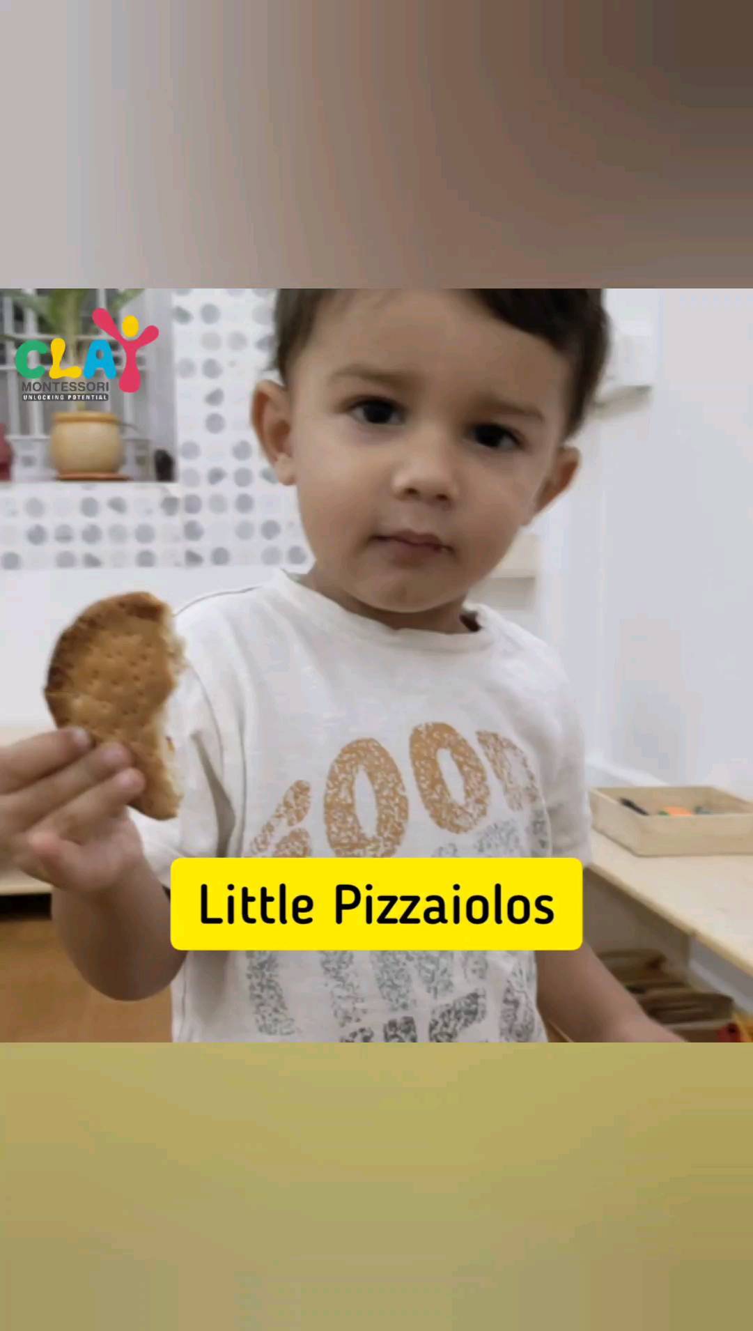 Our little Pizzaiolos had a great time during the pizza party 🎉

#montessori #toddlersbaking #toddlerslife #toddlerscooking #pizza #Matunga #mumbai#parel#mumbaimoms#preschools #earlychildhoodeducation #momsofinstagram #indianmombloggers#instagood #instamumbai #parenthood #nursery #kindergarten #mumbaimombloggers #funreels #pizzalover #toddlersofinstagram #pizzatime