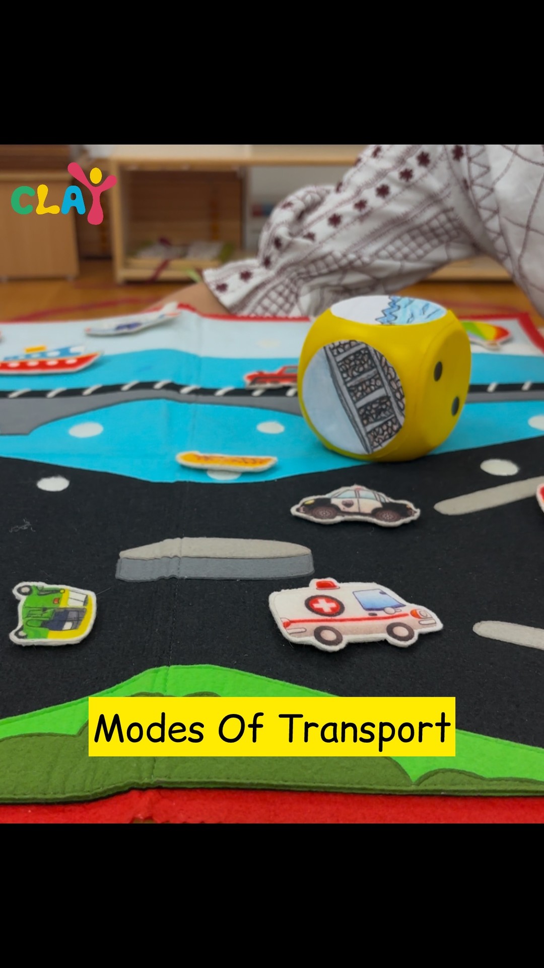 Rolling into fun while learning about transport! 🚗✈️🚢 Our little learners had a blast with this interactive game, exploring different modes of transport in the most exciting way. Learning through play at its best! 🌍✨ #ClayMontessori #LearningThroughPlay #ModesOfTransport #claymontessori #mumbai #montessoripreschool #matunga #dadar #parel #sion [learning different modes of transport, learning through play]