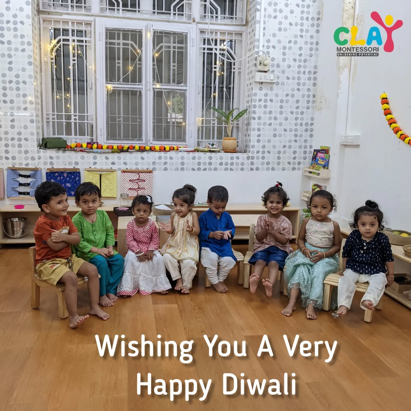 Clay Montessori wishes one & all a very Happy Diwali ✨

#diwali2022 #montessori #mumbai #Matunga #Preschools #celebration #diwalicelebration #parenting #mothertoddler #earlychildhoodeducation #mumbaimomblogger #indianmombloggers