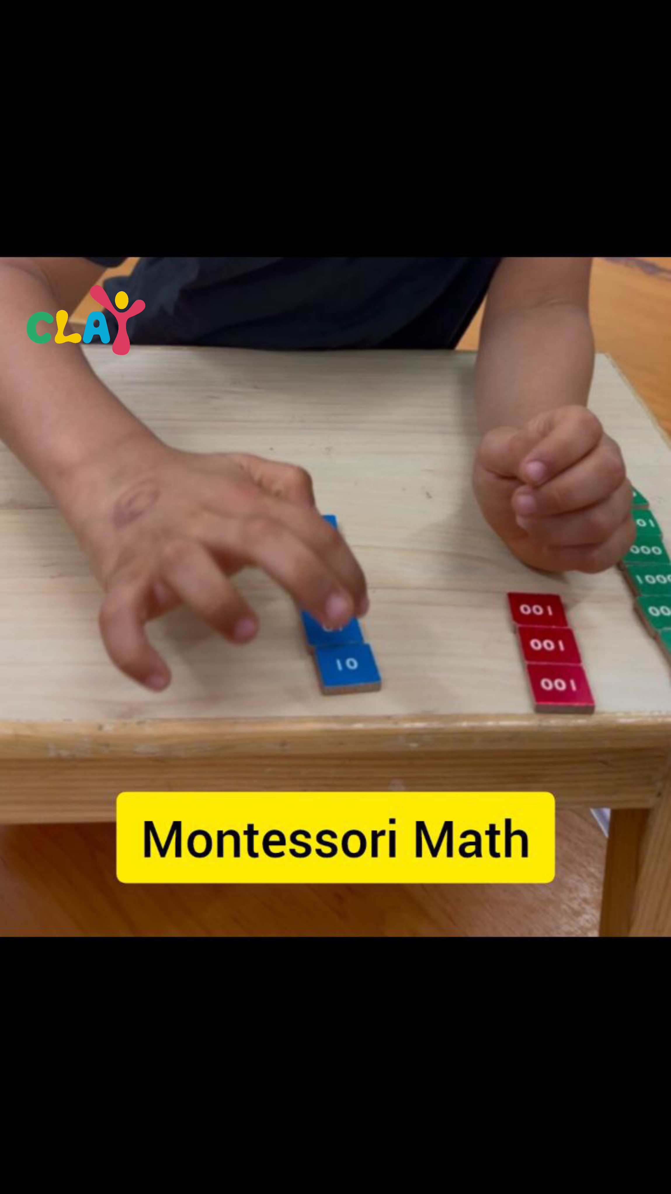 1. Hands-On Materials: Montessori classrooms are equipped with math materials that are tactile and concrete. By physically interacting with these materials, children develop a deep understanding of abstract math concepts from a young age.

2. Sequential Learning: Montessori math materials are presented in a carefully structured sequence, starting from the most concrete and moving towards the abstract. This sequential approach allows children to build upon their knowledge incrementally, ensuring a solid foundation in mathematics.

3. Individualized Pace: Montessori education emphasizes individualized learning, allowing each child to progress through the math curriculum at their own pace. This personalized approach ensures that children can grasp concepts thoroughly before moving on to more complex topics, fostering confidence and mastery.

4. Integration of Concepts: Montessori math activities integrate various mathematical concepts across different domains, such as geometry, algebra, and arithmetic. This holistic approach helps children see the interconnectedness of mathematical ideas and encourages them to apply their knowledge in practical ways.

5. Problem-Solving Skills: Montessori math materials are designed to promote critical thinking and problem-solving skills. Children are encouraged to explore different strategies and solutions independently, developing their analytical abilities and mathematical reasoning.
#claymontessori #montessoripreschool #preschool #mathforkindergartners #handsonlearning #montessorimath #matunga #wadala #sion #parel #dadar #mumbai