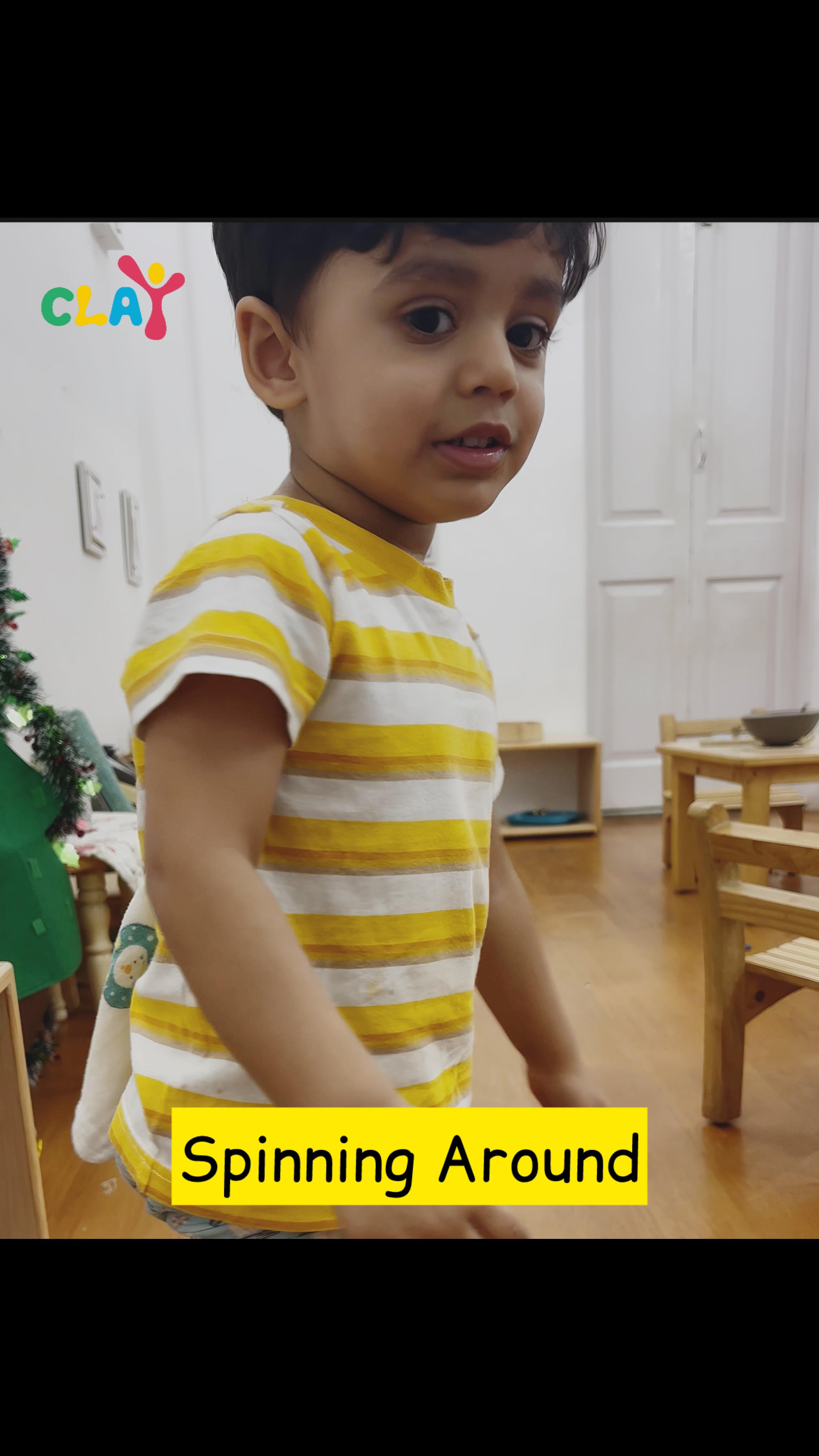 Ever wondered why toddlers love to spin? 🌀
Spinning is more than just play — it helps develop balance, coordination, body awareness, and supports healthy brain development through the vestibular system.
At Clay Montessori, we respect these natural movement urges and allow children to learn through joyful motion. 🌱 #claymontessori #montessoripreschool #matunga [toddler development, spinning activity, vestibular system, brain development in toddlers, Montessori movement, Montessori toddler, sensory play for toddlers, gross motor development, toddler sensory play, early childhood development, Clay Montessori, Montessori India, toddler learning through play, movement based learning, Montessori preschool]