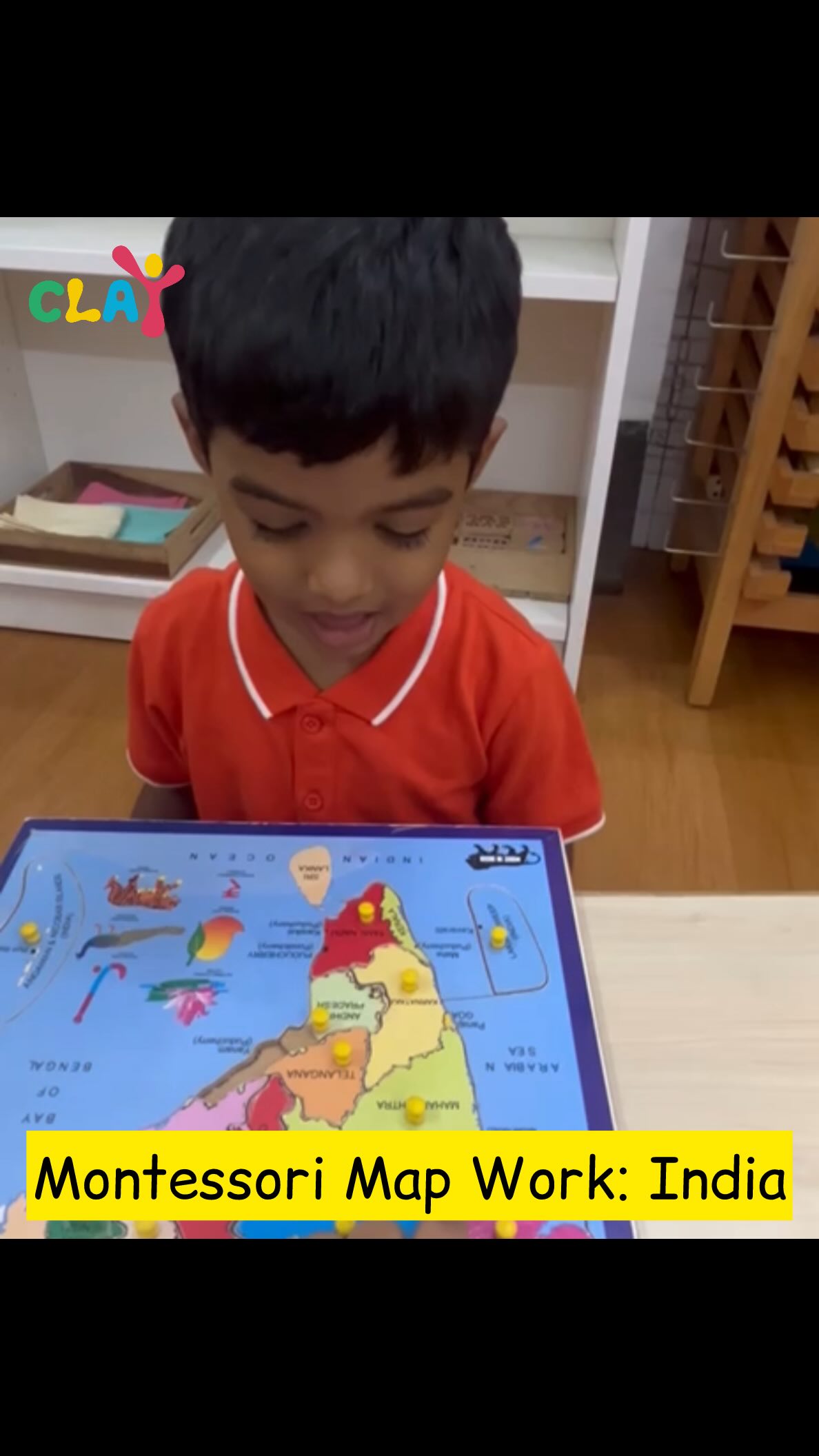 Little hands, big learning 🇮🇳✨
As our children explore the India puzzle map, they joyfully name different states—building geography awareness, confidence, and a love for their country.
Learning about India begins with curiosity and hands-on discovery ❤️ #claymontessori #matunga #india #mumbai [India puzzle map, Indian states for kids, geography learning, Montessori geography, early childhood learning, preschool India, hands-on learning, puzzle learning, Indian culture for children, Montessori preschool, learning through play, cognitive development, map work for children, dadar, Sion, Parel, sewri, Montessori map work, Montessori preschool]