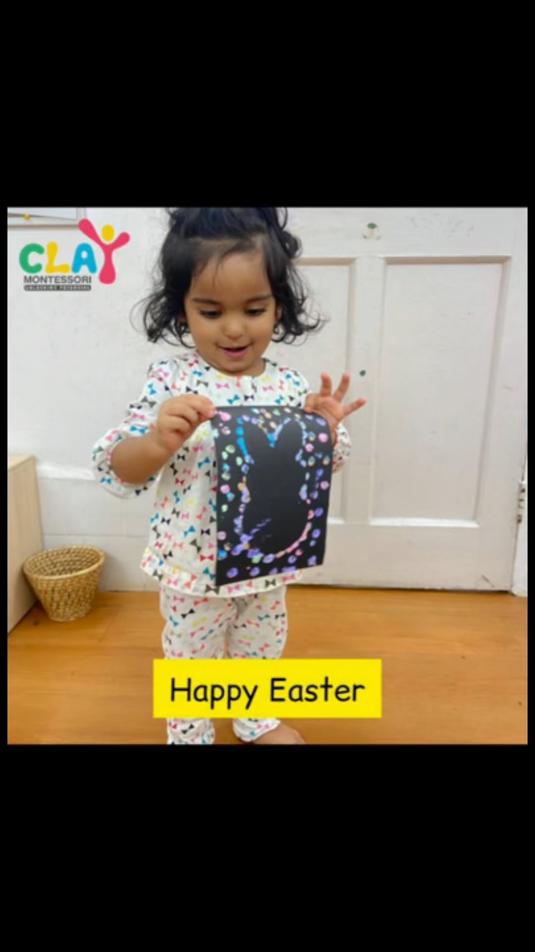 On behalf of the Clay Montessori team, we extend warm Easter greetings to all. Wishing everyone a joyous and fulfilling Easter celebration.  #claymontessori #easter #easterbunny #bunnycraft #eastercrafts #toddlerspainting #preschool #mumbai #wadala #sion #dadar #matunga #parel