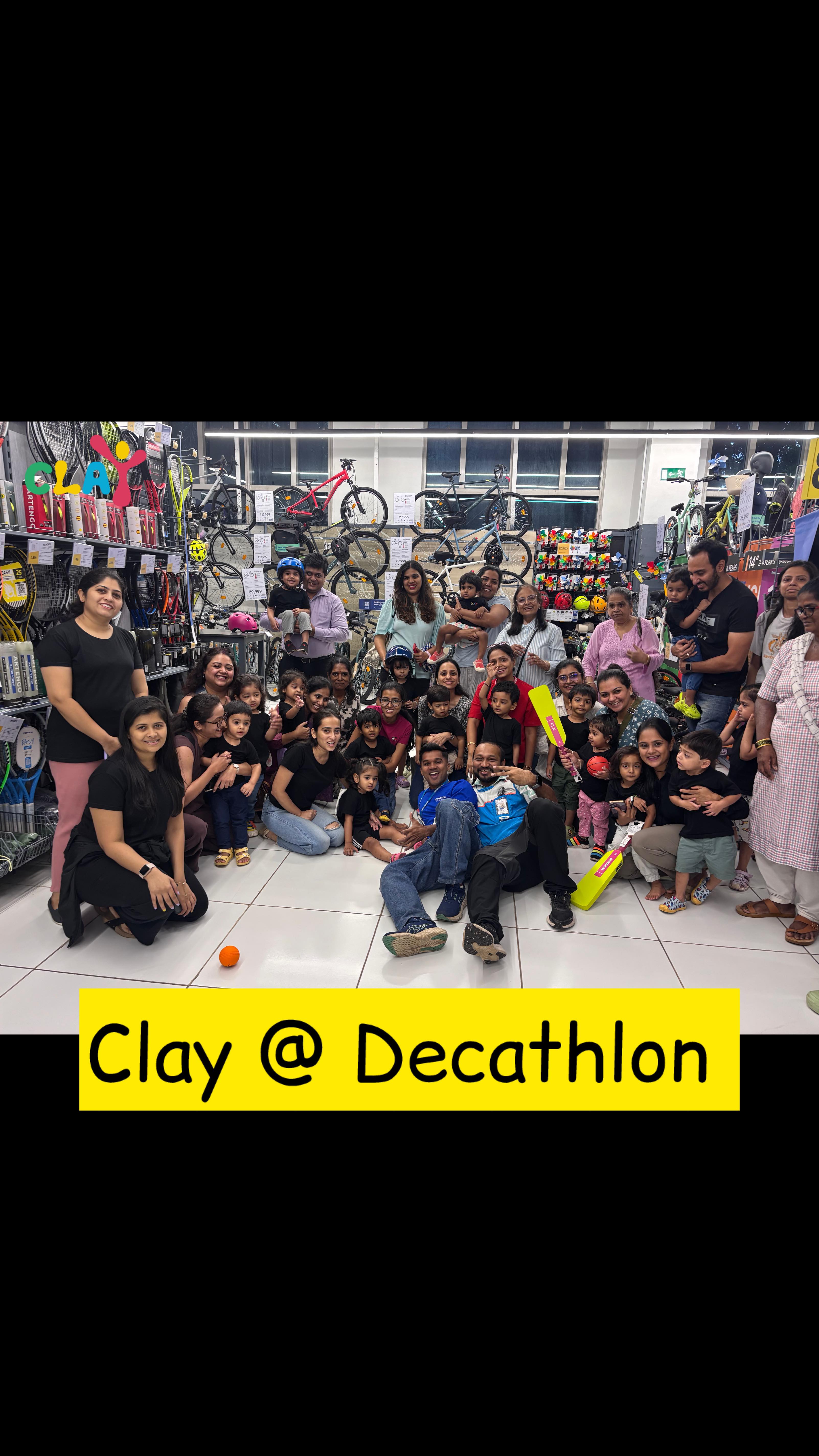 Today, our Clay Montessori children had an exciting field trip to Decathlon Prabhadevi! 🏀⚽🎾 They explored different kinds of sports equipment, discovered various types of balls, and even got to try some fun activities. 🏃‍♀️💫

To wrap up their sporty adventure, the little ones enjoyed shopping for their very own sports gear! 🛒⚡ It was truly a day filled with curiosity, play, and learning through movement. 💕 A big thank you @letsplay_sobo @meleditz for organising this wonderful fieldtrip for us.  #claymontessori #montessorijourney MontessoriJourney #MontessoriIndia #DecathlonIndia #DecathlonPrabhadevi #SportsForKids #LittleAthletes #LearningThroughPlay #MontessoriLife #MontessoriActivities #ToddlerAdventures #FieldTripFun #HandsOnLearning #ActiveKids #MontessoriMumbai #preschoolmumbai #matunga #dadar #wadala #sion #parel [montessori toddlers field trip, decathlon India, field trip, sports]