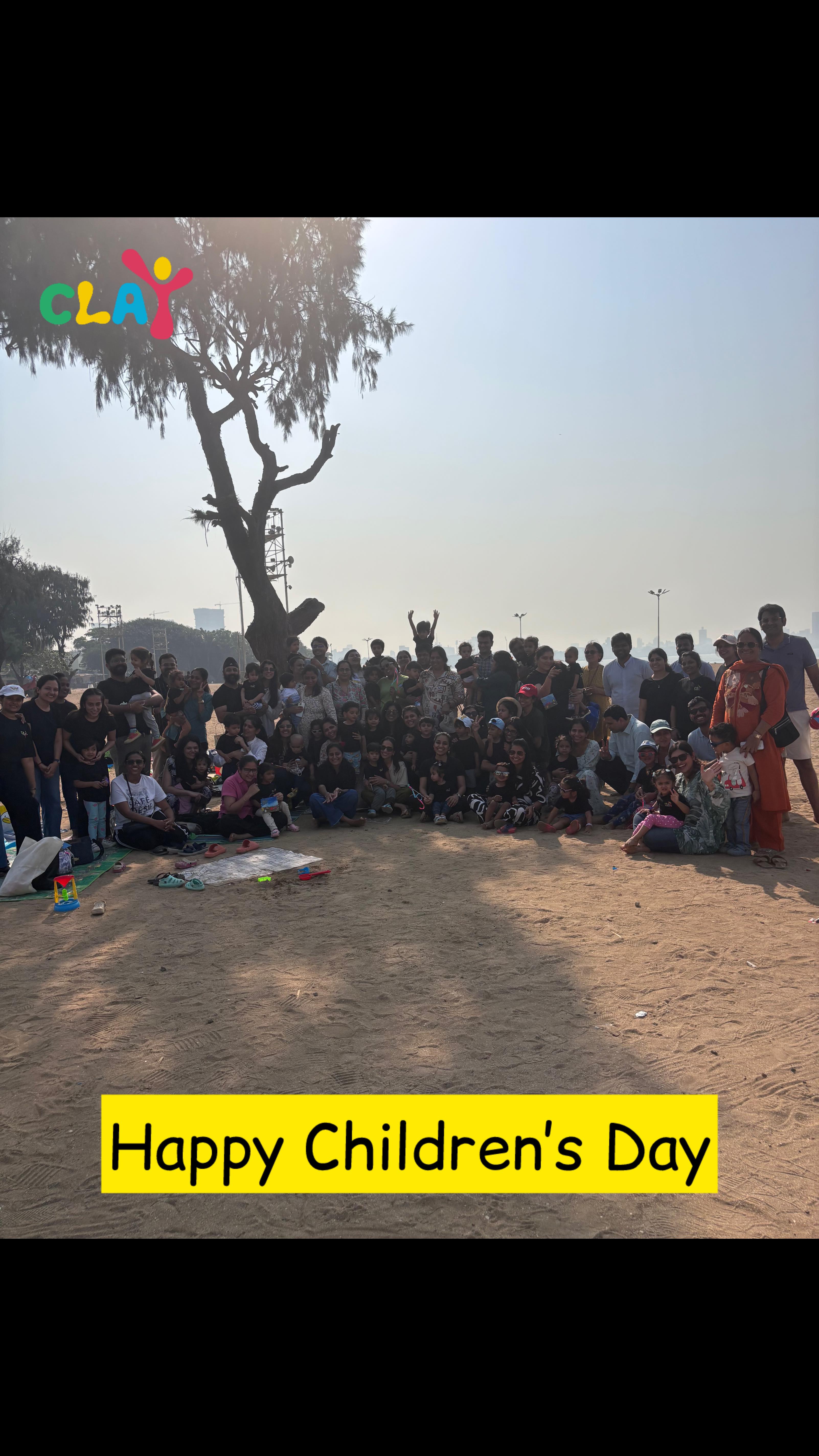 A joyful Children’s Day by the sea 🌊✨
Clay Montessori celebrated this special day with music, sunshine, and pure happiness! Our little explorers enjoyed ukulele songs, danced freely, built sandcastles, played with sand and toys, and created beautiful beach-themed art.
A morning filled with laughter, music, creativity, and the magic of childhood. Happy Children’s Day to our little stars! ⭐💛 #claymontessori #matunga #dadar #sion #mumbai #parel #wadala #montessoripreschool #ChildrensDay #ChildrensDay2025 #MontessoriIndia #BeachDayFun #MontessoriToddlers #MontessoriLife #ChildLedLearning #MontessoriJourney #ExperientialLearning #LearningThroughPlay #BeachPlay #SandcastleFun #NatureBasedLearning #MusicAndMovement #UkuleleMusic #SensoryPlay #MontessoriCommunity [children’s day celebration clay montessori, montessori beach day, montessori toddlers children’s day, beach activities for toddlers, montessori outdoor learning, ukulele music for kids, sandcastle activity children, montessori experiential learning, clay montessori mumbai, toddler beach field trip, sensory play beach, montessori nature learning, early childhood celebration, children’s day activities toddlers]
