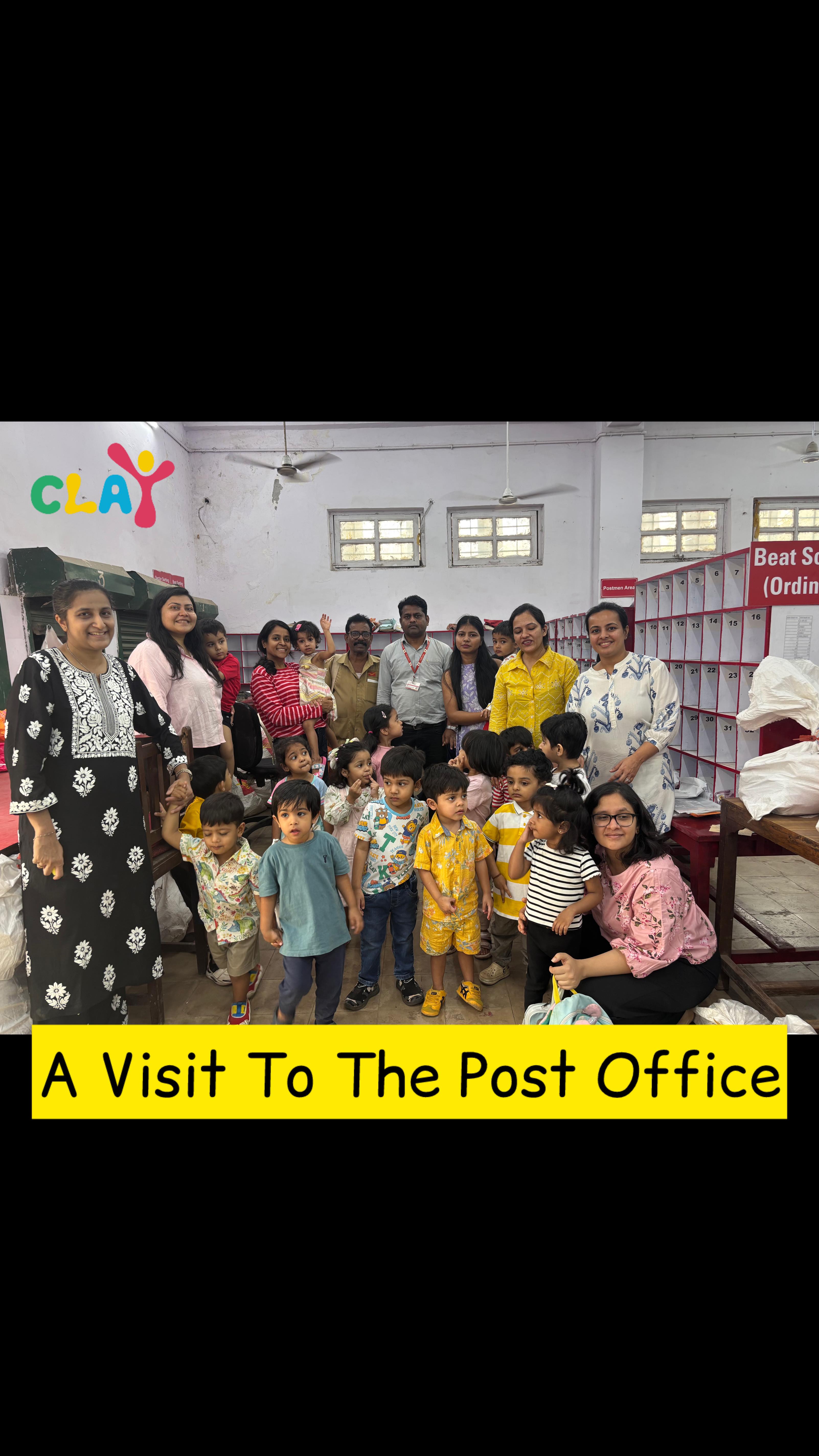 Learning comes alive when children meet real people in real places. 📮
As part of our Community Helpers month, our Primary children visited the post office, interacted with the post office manager and the postman, and discovered how letters and parcels travel from one place to another.
A beautiful hands-on experience that builds curiosity, respect, and real-world understanding. #claymontessori #matunga #indianpost #montessoripreschool [Montessori community helpers, Montessori field trip, post office visit for children, Montessori learning experiences, experiential learning for kids, real world learning Montessori, primary children activities, community helpers for preschoolers, Montessori preschool India, hands on learning for children, early childhood education Montessori, learning beyond the classroom]