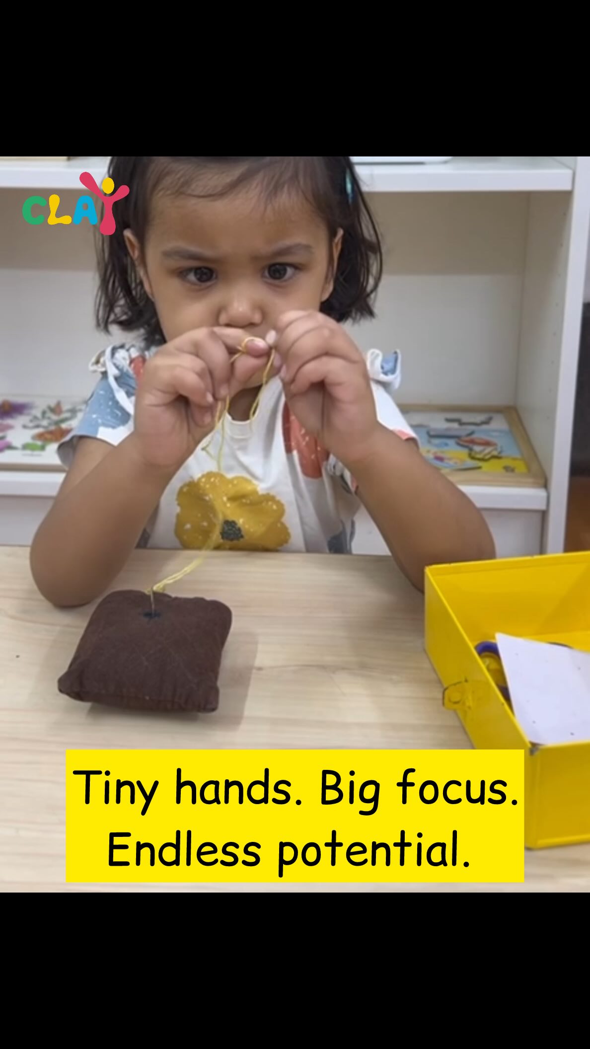 A little needle, a little thread, and a whole lot of determination. 🪡
At Clay Montessori, we trust children with real tools and real tasks — because that’s how real confidence is built. Watching a 4-year-old thread a needle and tie a knot is not just adorable, it’s powerful. It tells us she believes in herself.
This is what Montessori looks like. 💛
Admissions open 📞9819300240. #claymontessoru#claymontessori #matunga #montessoripreschool #mumbai [Preschool Life, Early Childhood Education, Toddler Learning, Kids Activities, Montessori Kids, Sion, Matunga, dadar, parel, wadala, sewri]